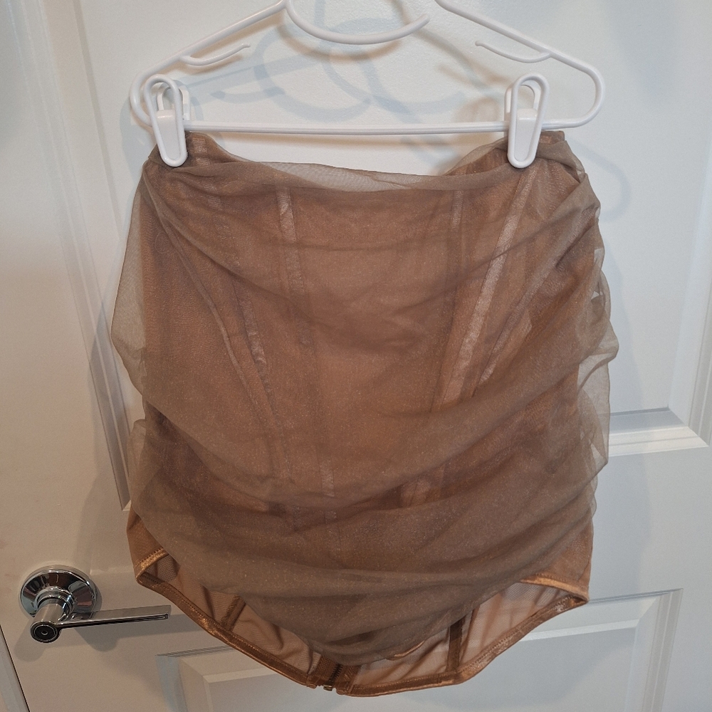 Tulle Draped Corset